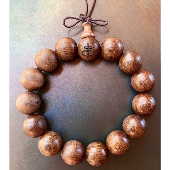 Men's Buddhist Sandalwood Bracelet. Authentic, New in box. - Picture 4 of 6